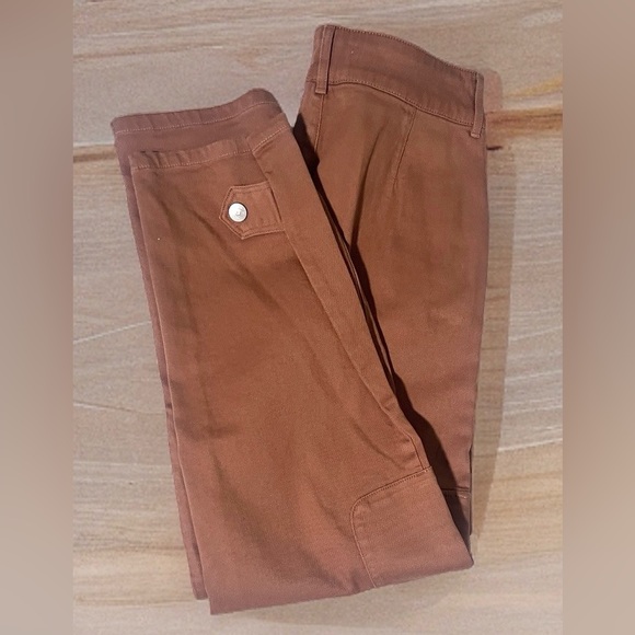 MAVI ELSIE CARGO High Rise Cinnamon Color Denim Pants Size 27 Women's NWT - Picture 2 of 5